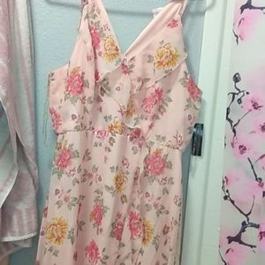 Cute floral summer dress